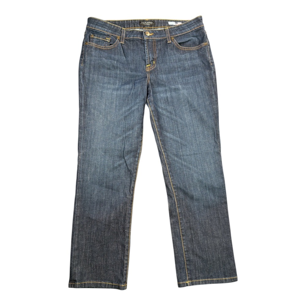 Vizcaino‎ Dark Wash Straight Leg Jeans Size 30